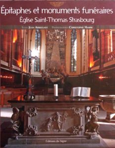 livre épitaphes Saint-Thomas